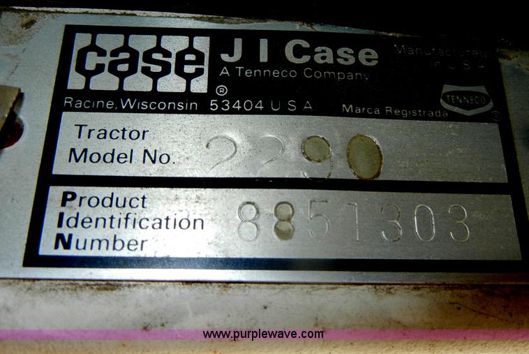 image for item D4379 1979 Case 2290 tractor