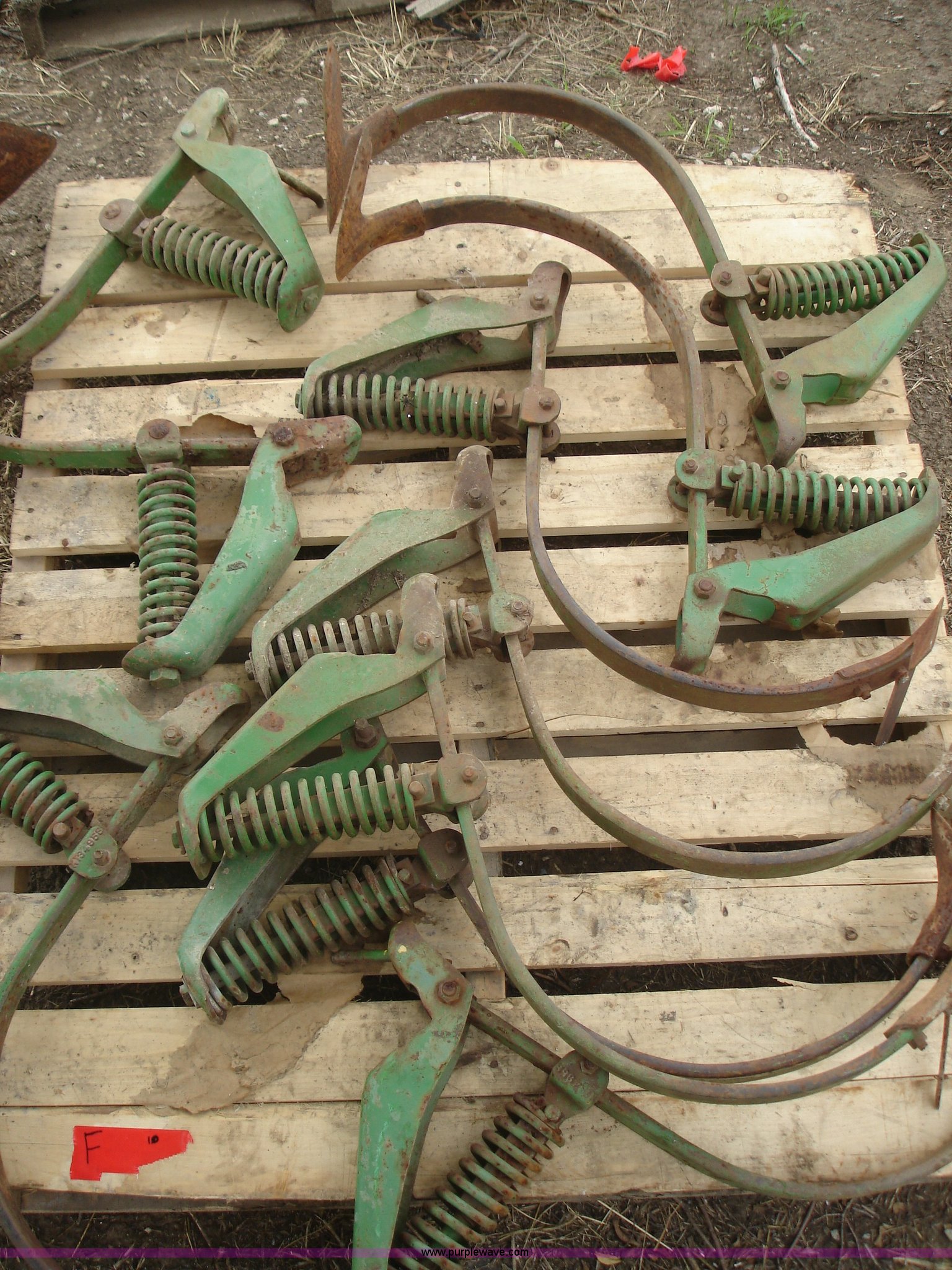 (10) John Deere field cultivator shanks in Girard, KS Item B1440 sold
