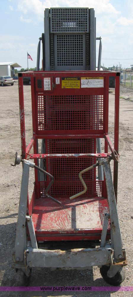 image for item A6465 Mec Handy Herman 24D stationary man lift