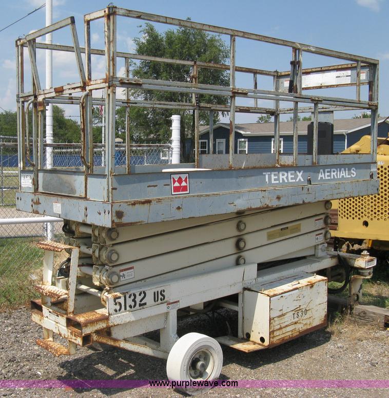 image for item A6478 Terex TS30 scissor lift