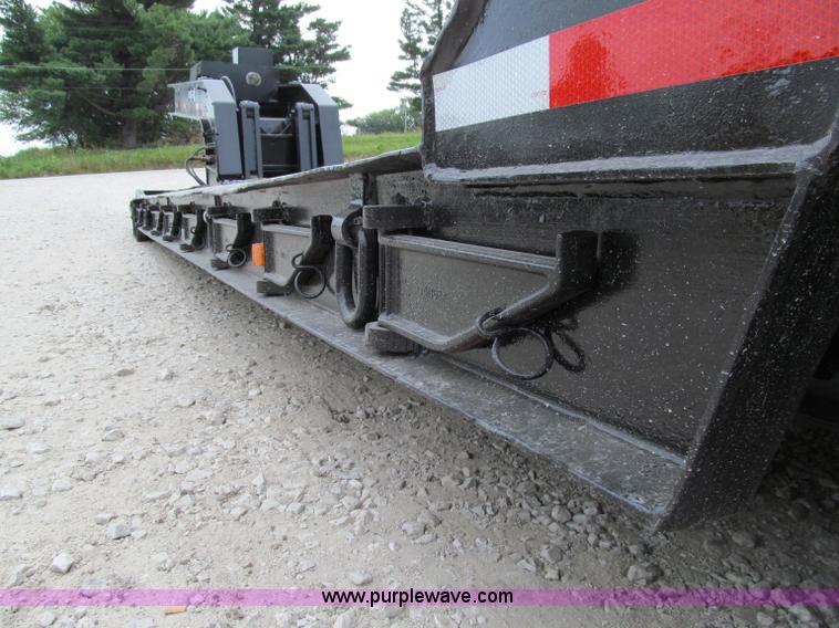 image for item A8430 1984 Hyster triple axle lowboy trailer
