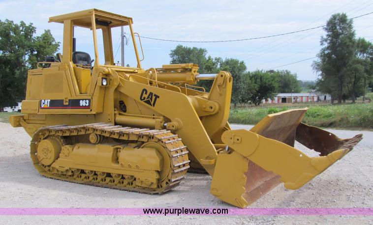 image for item A8431 1987 Caterpillar 963 track loader