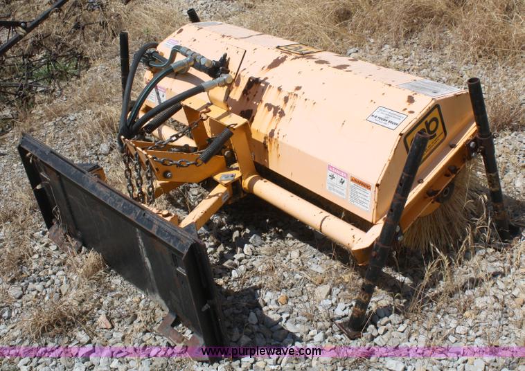 image for item B1415 M-B 72" sweeper skid steer attachment