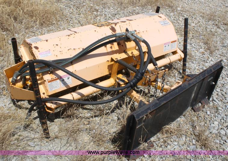 image for item B1415 M-B 72" sweeper skid steer attachment