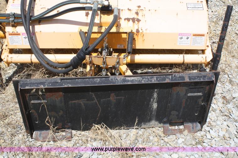 image for item B1415 M-B 72" sweeper skid steer attachment