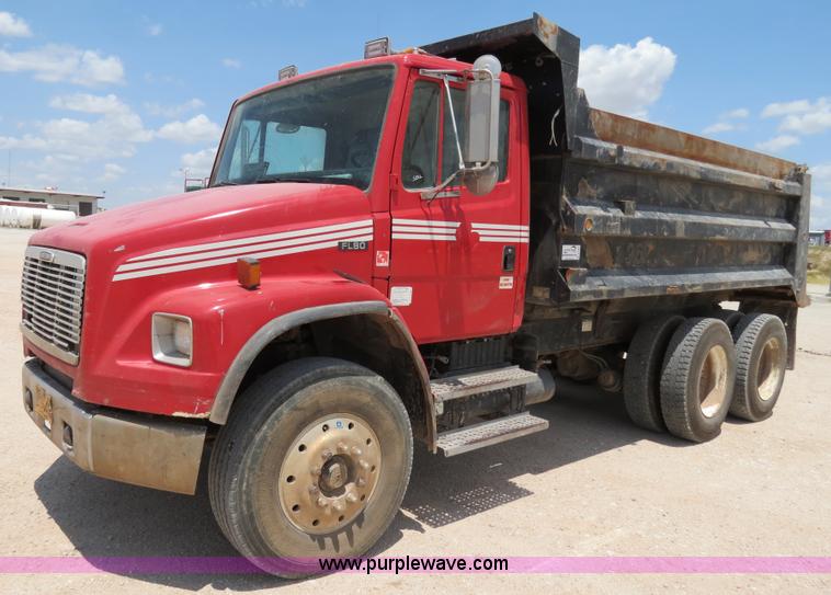 image for item B2424 1998 Freightliner FL80 dump truck