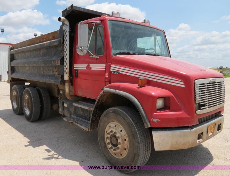image for item B2424 1998 Freightliner FL80 dump truck