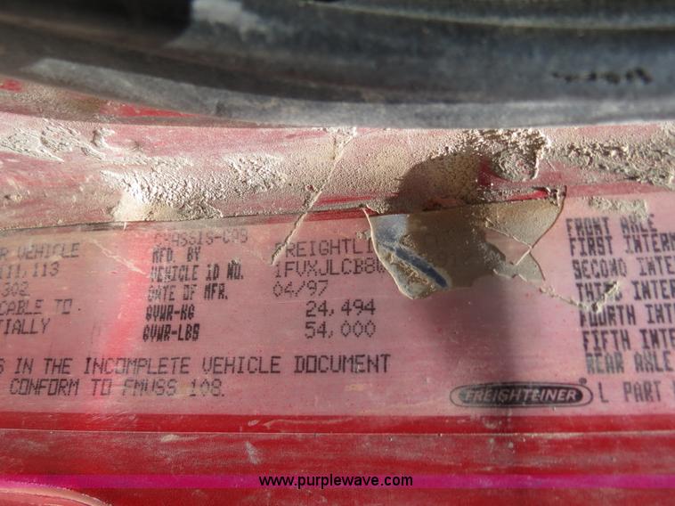 image for item B2424 1998 Freightliner FL80 dump truck