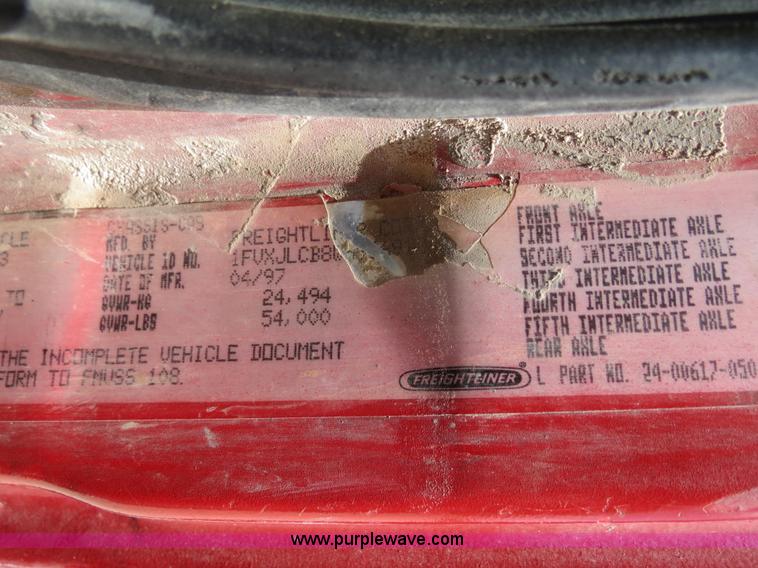 image for item B2424 1998 Freightliner FL80 dump truck