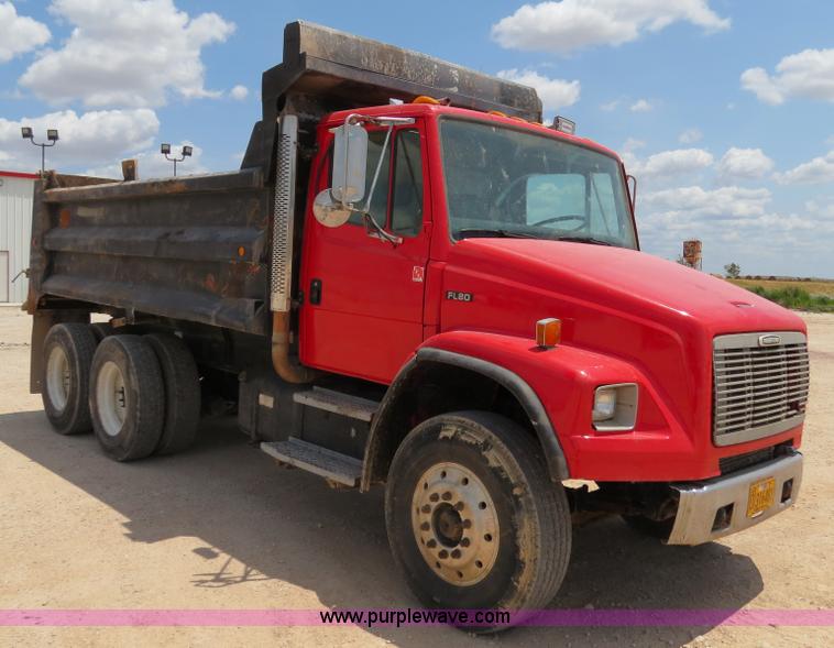 image for item B2425 1998 Freightliner FL80 dump truck