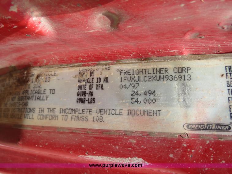 image for item B2425 1998 Freightliner FL80 dump truck