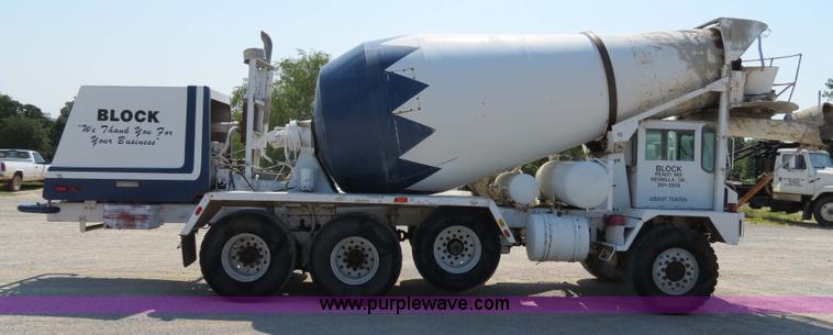 image for item B2440 1993 Advance front discharge concrete mixer truck