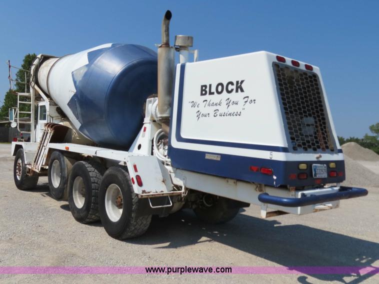 image for item B2440 1993 Advance front discharge concrete mixer truck