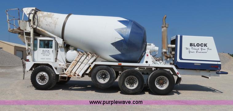 image for item B2440 1993 Advance front discharge concrete mixer truck