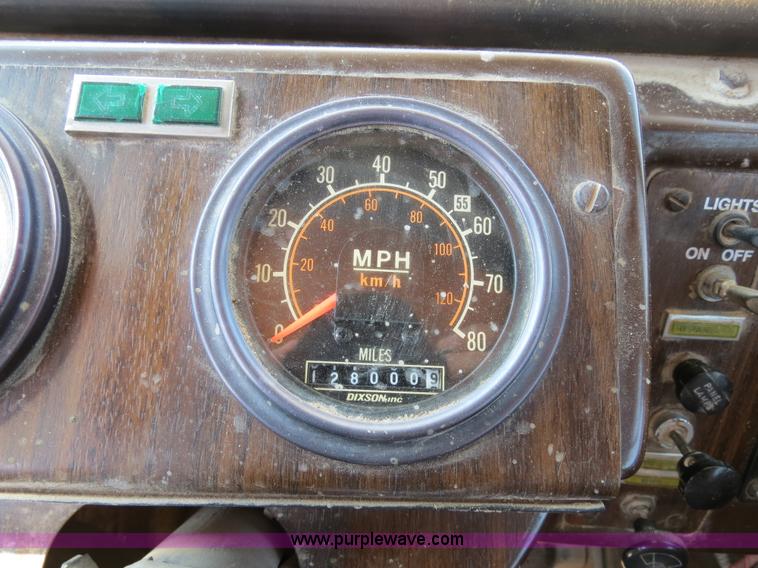 image for item B2440 1993 Advance front discharge concrete mixer truck