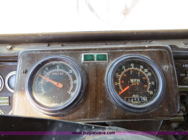 image for item B2440 1993 Advance front discharge concrete mixer truck