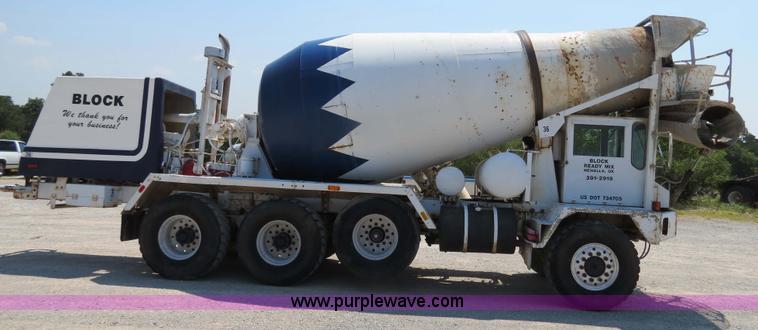 image for item B2441 1994 Advance front discharge concrete mixer truck