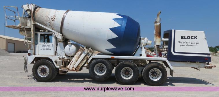 image for item B2441 1994 Advance front discharge concrete mixer truck