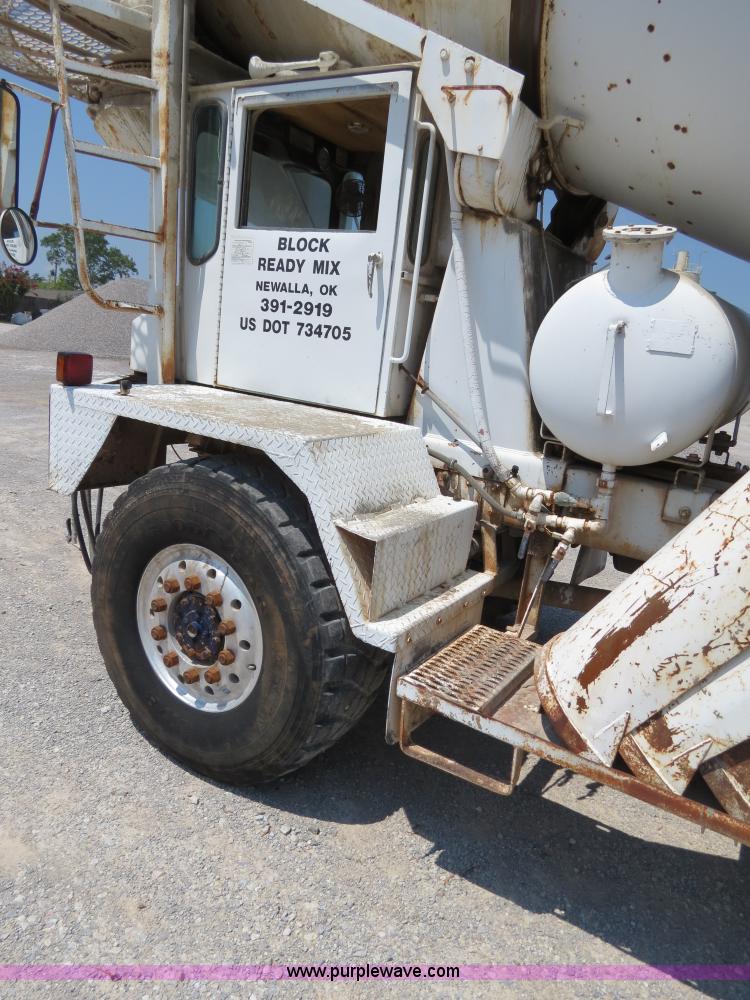 image for item B2441 1994 Advance front discharge concrete mixer truck