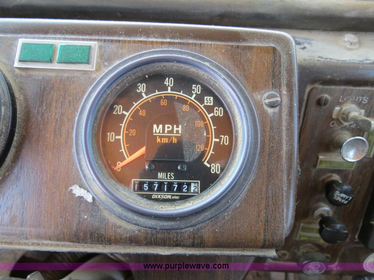 image for item B2441 1994 Advance front discharge concrete mixer truck