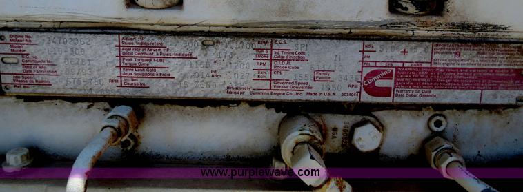 image for item B2441 1994 Advance front discharge concrete mixer truck