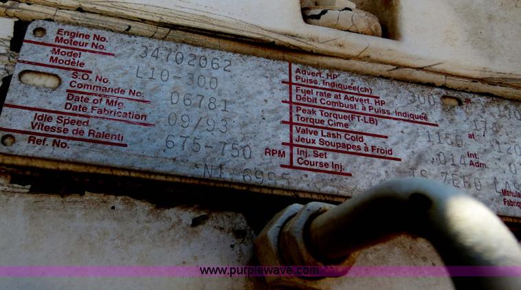 image for item B2441 1994 Advance front discharge concrete mixer truck