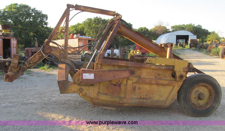 image for item B2766 Letourneau D 5.5 yd. pull behind scraper