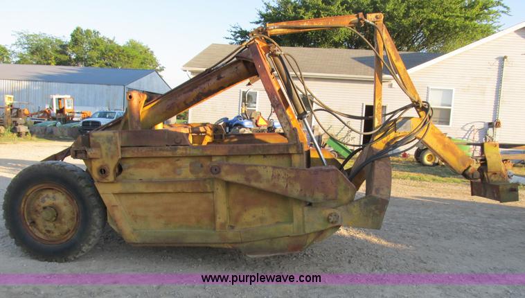 image for item B2766 Letourneau D 5.5 yd. pull behind scraper