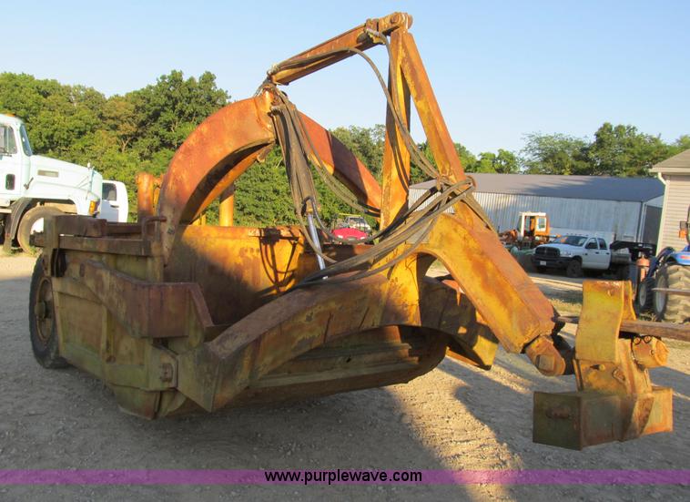 image for item B2766 Letourneau D 5.5 yd. pull behind scraper