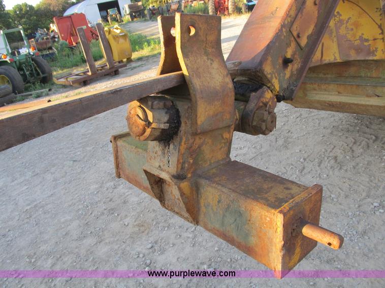 image for item B2766 Letourneau D 5.5 yd. pull behind scraper