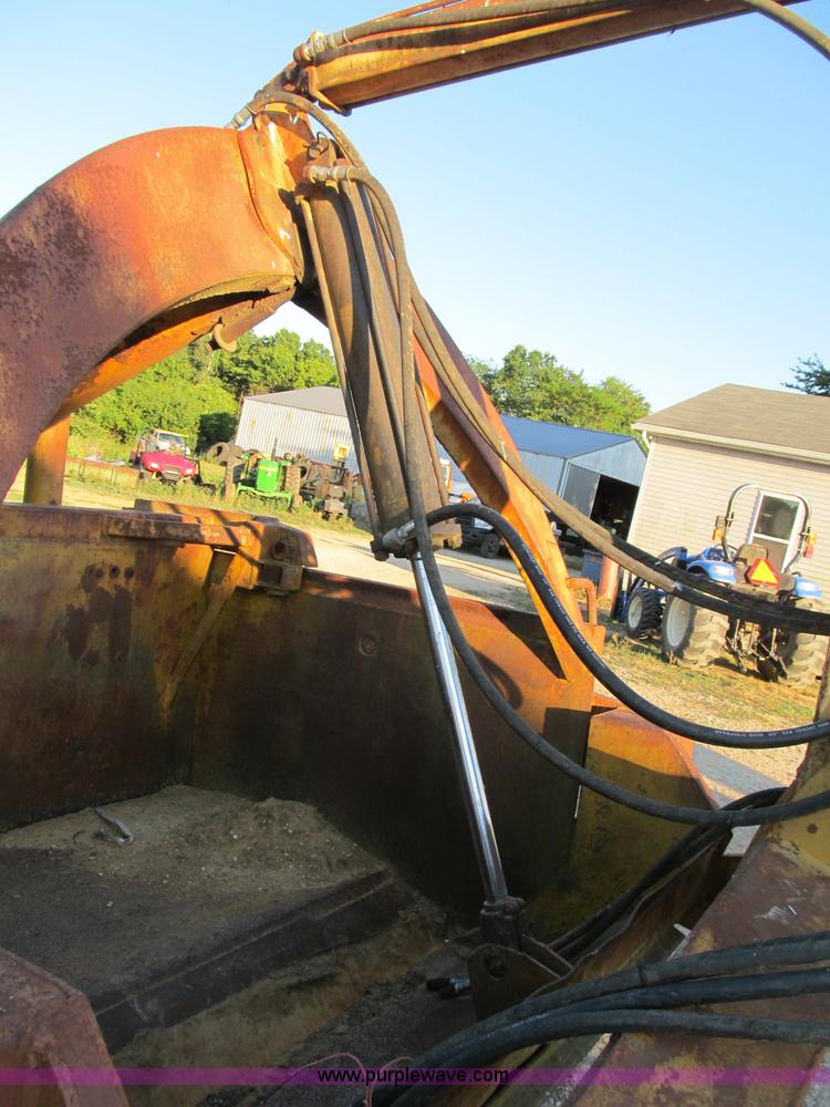 image for item B2766 Letourneau D 5.5 yd. pull behind scraper