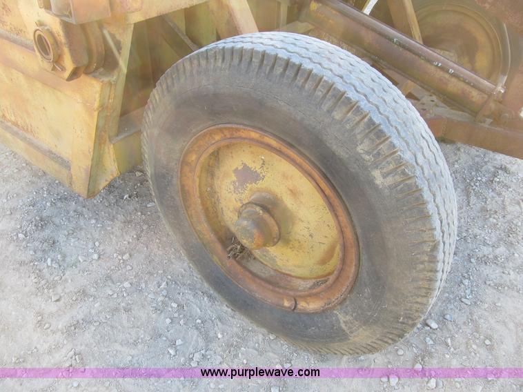 image for item B2766 Letourneau D 5.5 yd. pull behind scraper