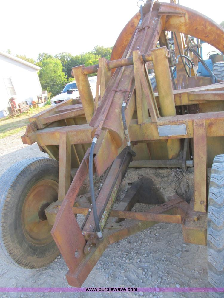 image for item B2766 Letourneau D 5.5 yd. pull behind scraper