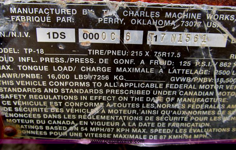 image for item B2781 1996 Ditch Witch JT2511 directional drill