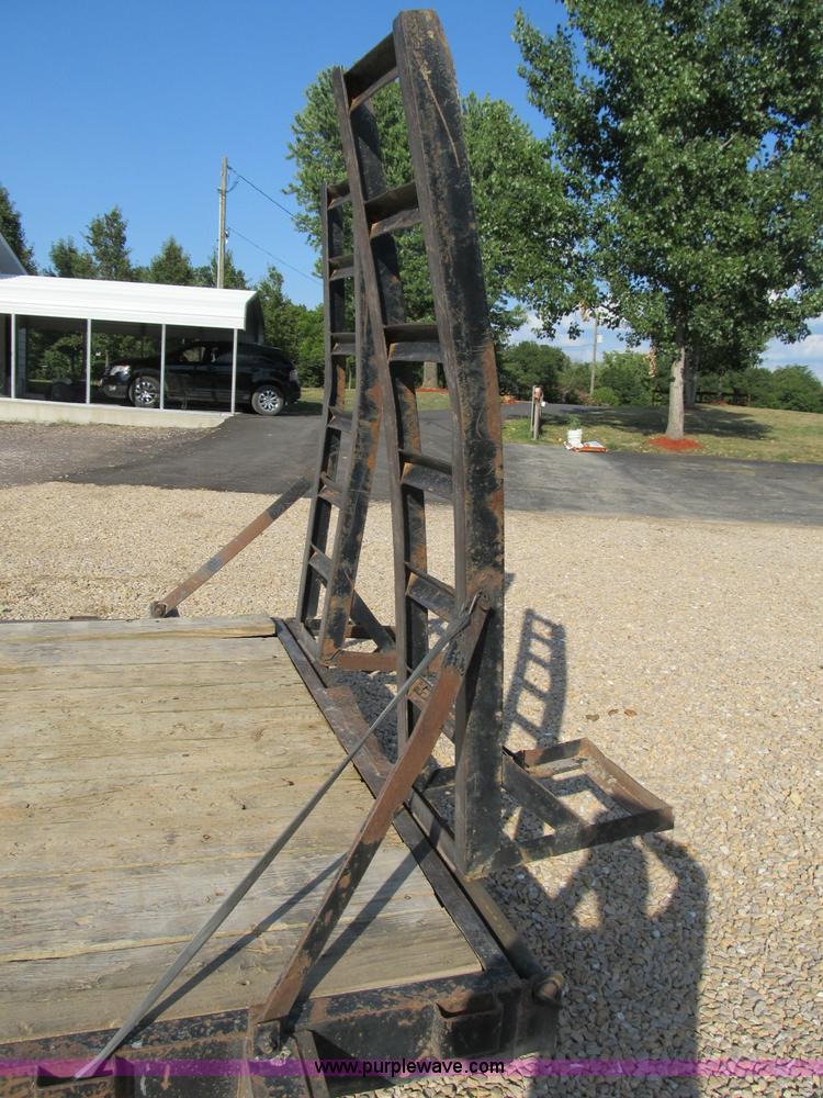 image for item B2789 2004 Stillwater 20' flatbed equipment trailer