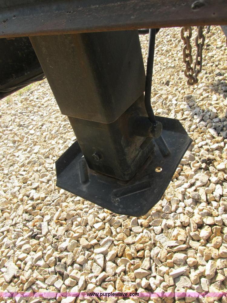 image for item B2789 2004 Stillwater 20' flatbed equipment trailer