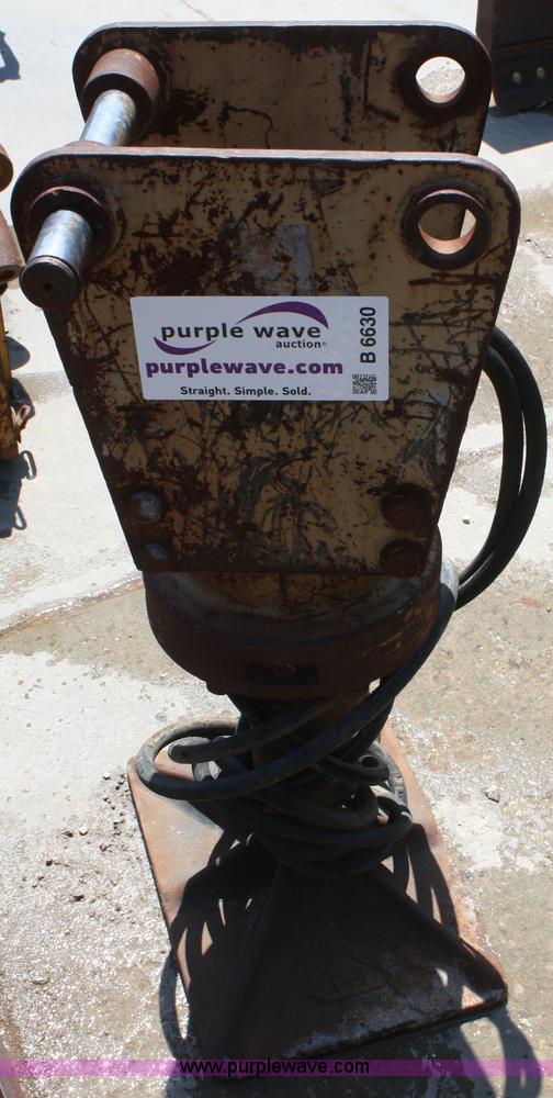 Vibratory compactor backhoe attachment in Olathe, KS Item B6630 sold