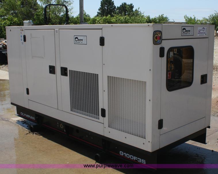 image for item B6638 2004 Olympian F100F3S Genset generator