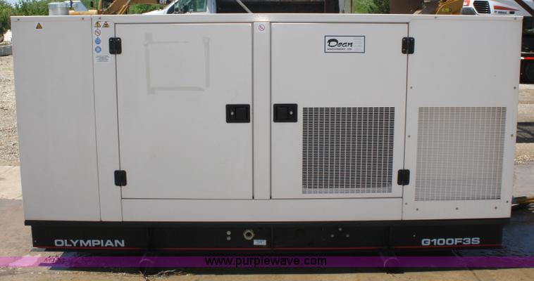 image for item B6638 2004 Olympian F100F3S Genset generator