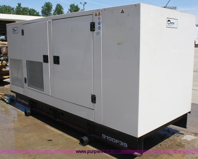 image for item B6638 2004 Olympian F100F3S Genset generator