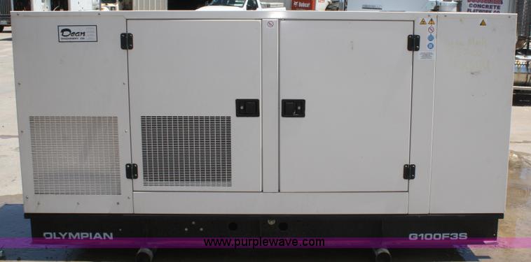 image for item B6638 2004 Olympian F100F3S Genset generator
