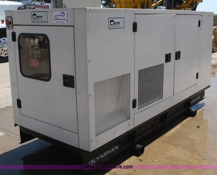 image for item B6638 2004 Olympian F100F3S Genset generator