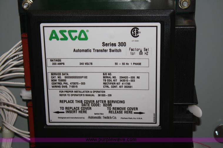 image for item B6638 2004 Olympian F100F3S Genset generator