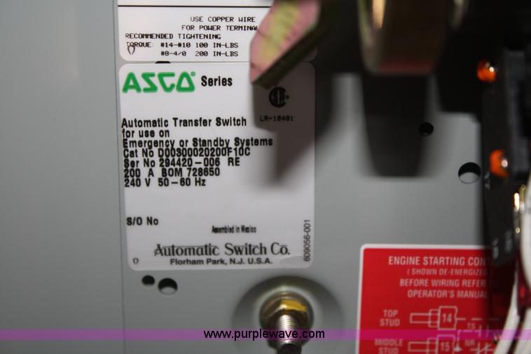 image for item B6638 2004 Olympian F100F3S Genset generator