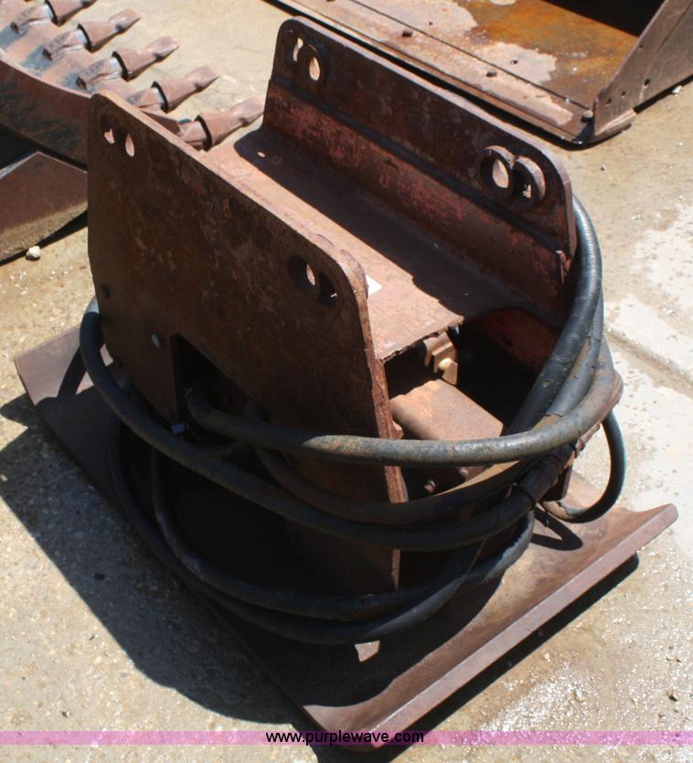 Vibratory compactor backhoe attachment in Olathe, KS Item B6640 sold