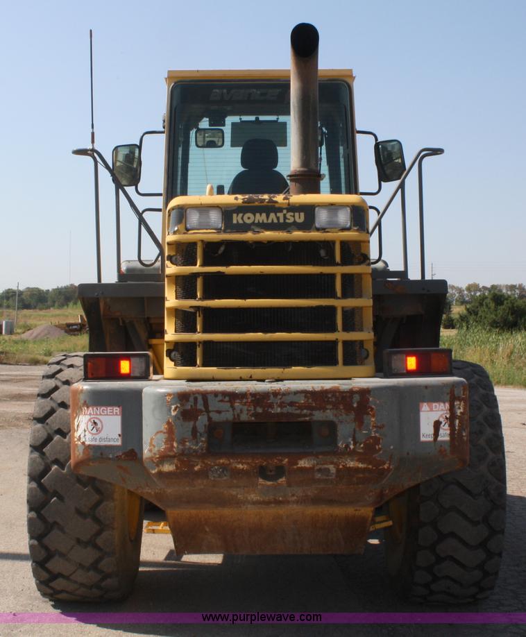 image for item B6811 2000 Komatsu WA320-3MC wheel loader