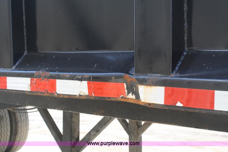 image for item B6848 1999 26' end dump trailer