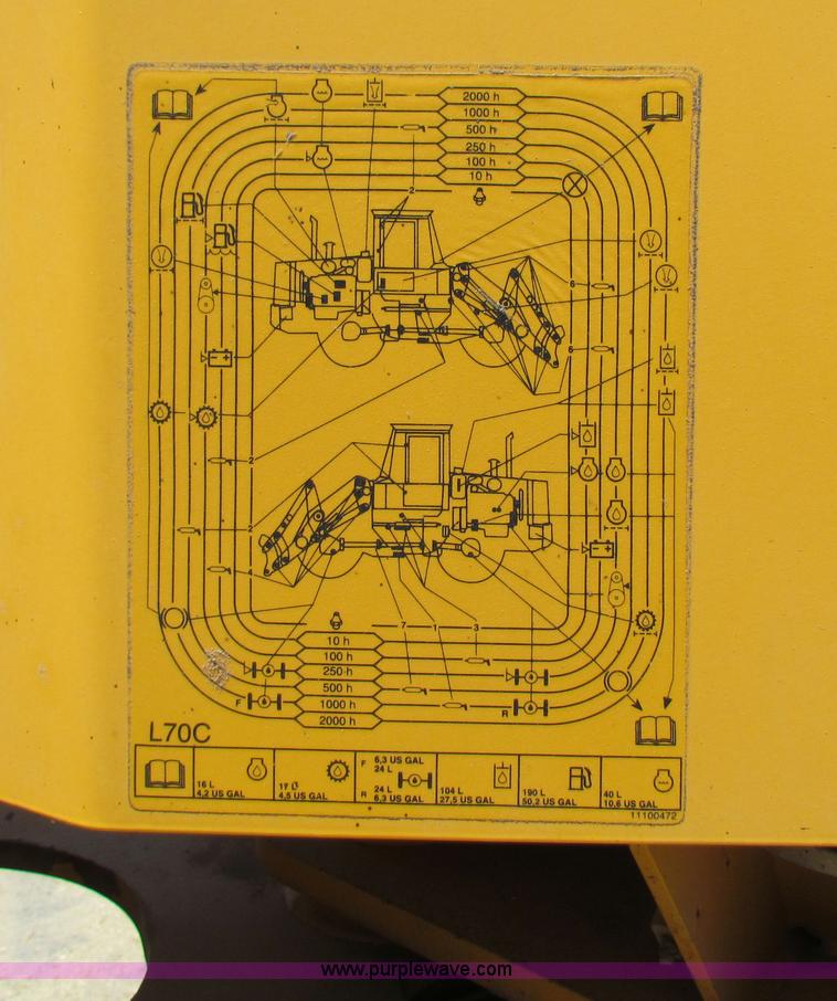 image for item B7341 1999 Volvo L70C wheel loader