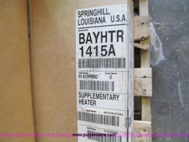 image for item C2382 (6) B American Standard supplementary duct heaters