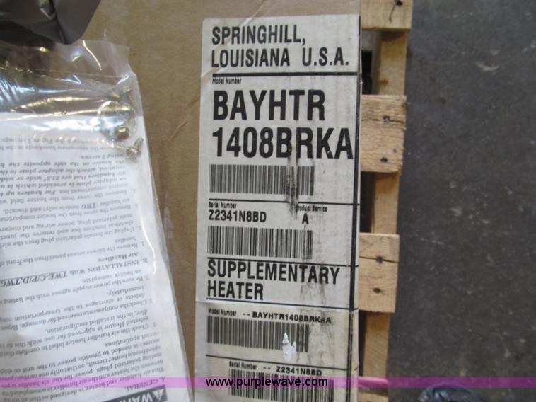 image for item C2382 (6) B American Standard supplementary duct heaters